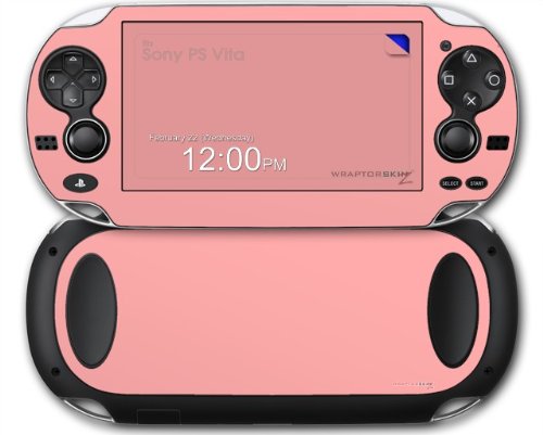 Amazon.com: Solids Collection Pink - Decal Style Skin fits Sony PS